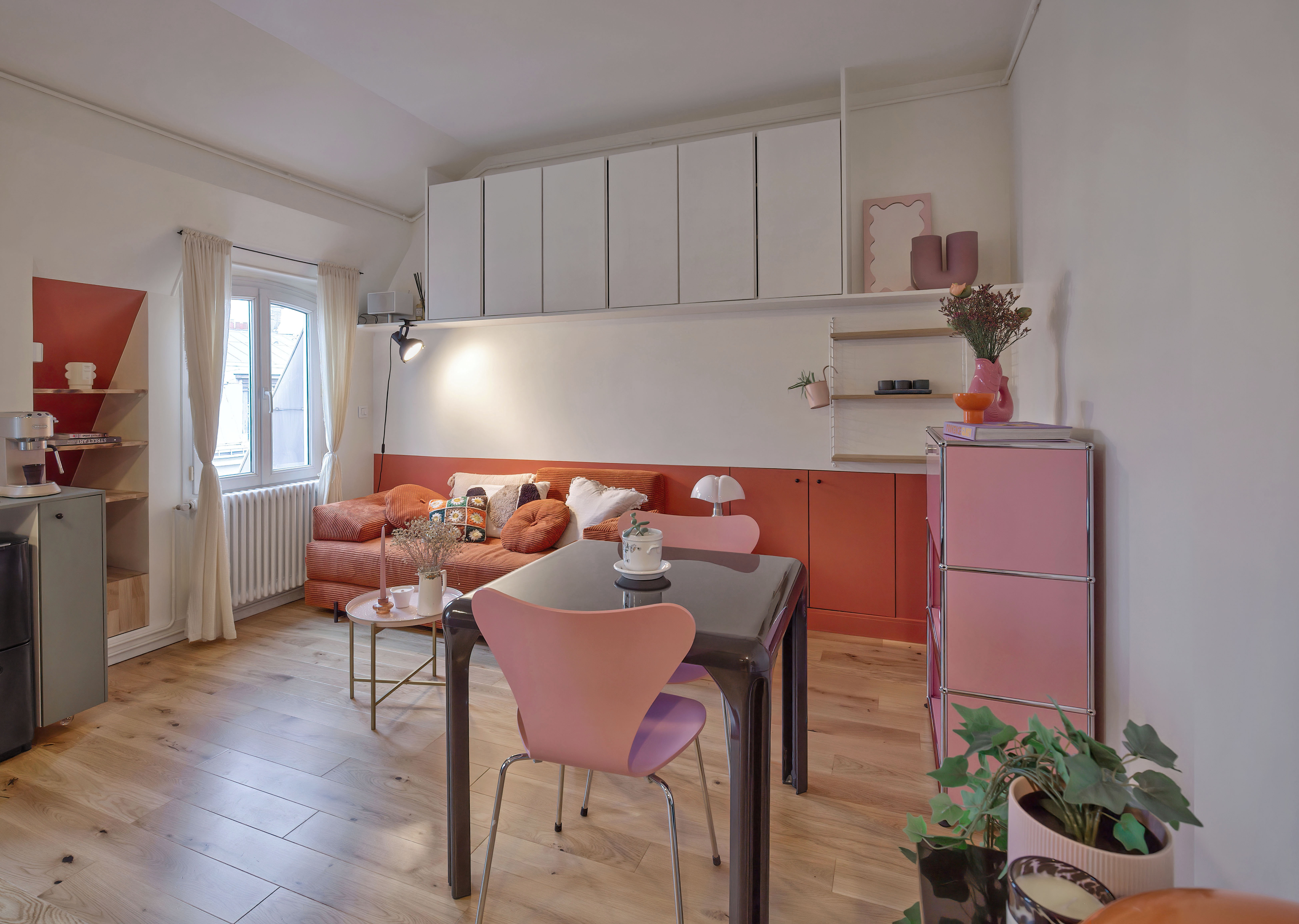 Rénovation studio pop 27m2 Paris